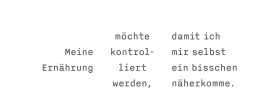 Innenansicht von „Vorsatz-O-Mat“