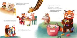 Innenansicht von „Was wütest du so sehr, kleiner Pandabär?“