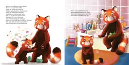 Innenansicht von „Was wütest du so sehr, kleiner Pandabär?“