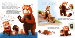 Innenansicht von „Was wütest du so sehr, kleiner Pandabär?“
