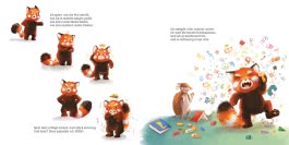 Innenansicht von „Was wütest du so sehr, kleiner Pandabär?“