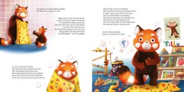 Innenansicht von „Was wütest du so sehr, kleiner Pandabär?“