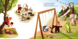 Innenansicht von „Was wütest du so sehr, kleiner Pandabär?“