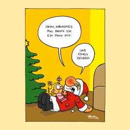 Weihnachten! Wir wollten uns doch nichts schenken!