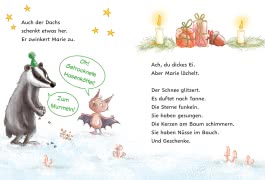 Innenansicht von „Weihnachten im Winterschlaf“
