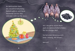 Innenansicht von „Weihnachten im Winterschlaf“