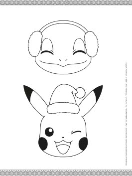 Pokémon Activity-Buch: Weihnachtlicher Malspaß