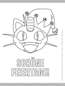 Pokémon Activity-Buch: Weihnachtlicher Malspaß