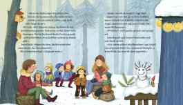 Innenansicht von „Weihnachtstrubel im Winterwald“