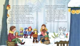 Innenansicht von „Weihnachtstrubel im Winterwald“