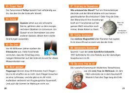 Innenansicht von „Weltall. 100 erstaunliche Tatsachen“