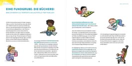 Wie kleine Kinder Bücher lesen
