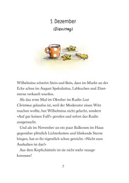 Innenansicht von „Wilhelmina verweigert Weihnachten“