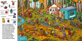 Innenansicht von „Wimmelbuch: Herbst und Winter“