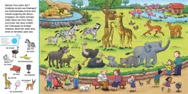 Hör mal (Soundbuch): Wimmelbuch: Im Zoo