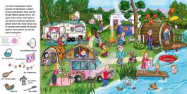 Innenansicht von „Wimmelbuch: Wir machen Urlaub“