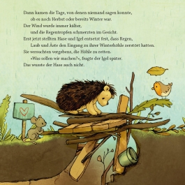Innenansicht von „WIR ZWEI im Winter“