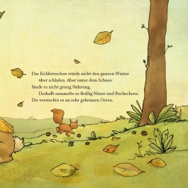 Innenansicht von „WIR ZWEI im Winter“