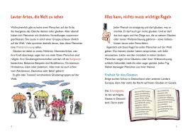 Woran Menschen glauben