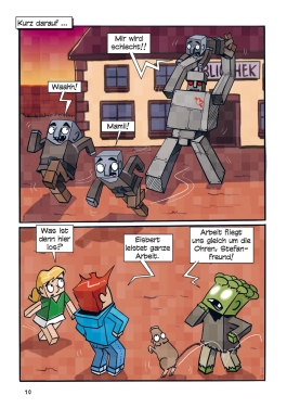 Innenansicht von „Wüstenzombies – bis die Sonne sticht! Für Fans von Minecraft“