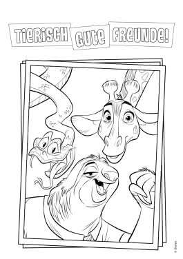 Innenansicht von „Zoomania 2: Tierischer Malspaß“