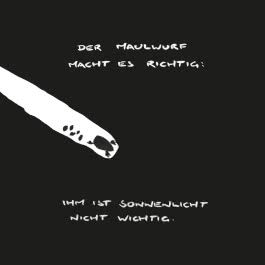 Innenansicht von „Zu Grunde geht immer“