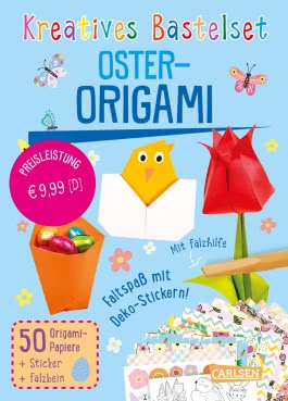 Bastelspaß für Kinder: Kreatives Bastelset: Oster-Origami