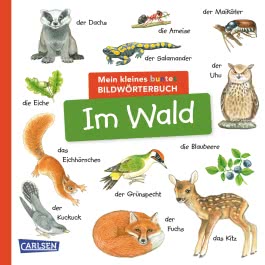 Mein kleines buntes Bildwörterbuch: Im Wald