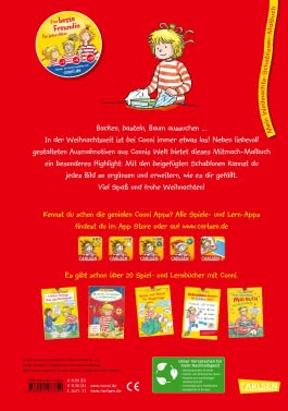 Conni Gelbe Reihe (Beschäftigungsbuch): Mein Schablonen-Malbuch für Weihnachten