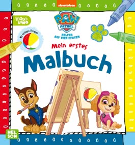 PAW Patrol Lernbuch: Mein erstes Malbuch