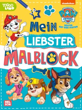 PAW Patrol Kindergartenheft: Mein liebster Malblock