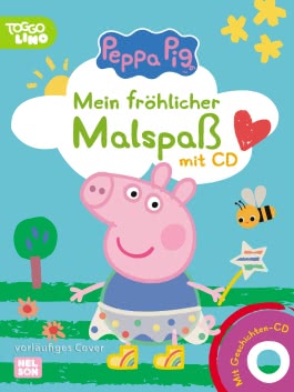 Peppa:  Mein fröhlicher Malspaß mit CD