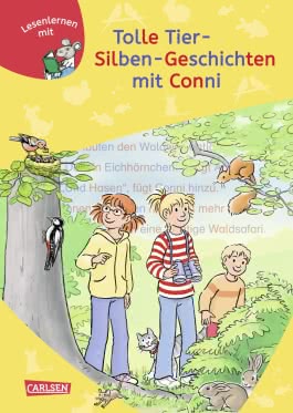 Lesen lernen mit Conni: Tolle Tier-Silben-Geschichten mit Conni