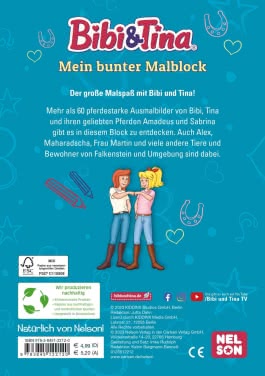 Bibi und Tina: Mein bunter Malblock