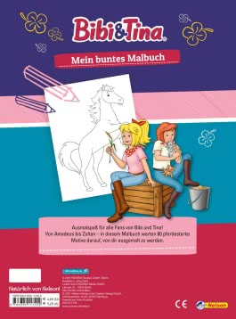 Bibi und Tina: Mein buntes Malbuch