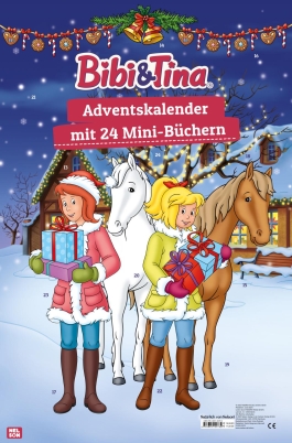 Bibi und Tina: Minibuch-Adventskalender