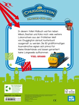 Chuggington:  Mein großes Malbuch