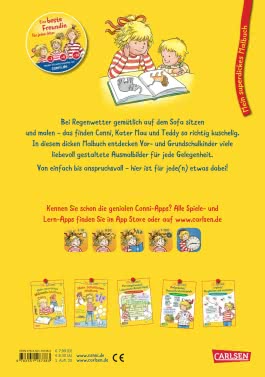 Conni Gelbe Reihe: Mein superdickes Malbuch für Kuscheltage