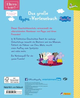 Das große Peppa-Vorlesebuch  (ELTERN-Vorlesebuch) 