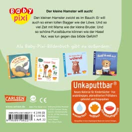 Baby Pixi (unkaputtbar) 112: Der kleine Hamster will auch