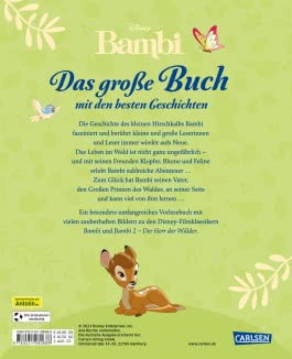 Disney: Bambi – Das große Buch mit den besten Geschichten