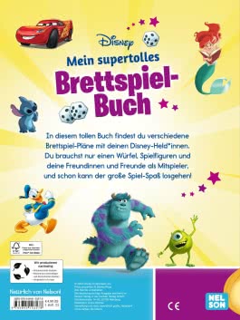 Disney: Mein supertolles Brettspiel-Buch