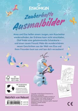 Disney Die Eiskönigin: Zauberhafte Ausmalbilder