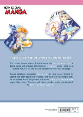 How To Draw Manga: Kolorieren mit Aquarellbuntstiften