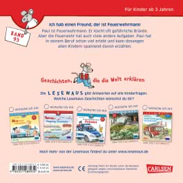 LESEMAUS 93: Ich hab einen Freund, der ist Feuerwehrmann