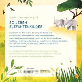 Kleine Tiere werden groß - Der Elefant