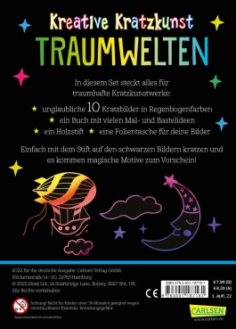 Kreative Kratzkunst: Traumwelten