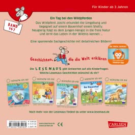 LESEMAUS 147: Ein Tag bei den Wildpferden