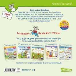 LESEMAUS 77: Conni und der Osterhase