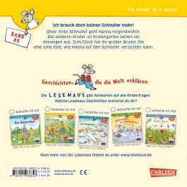 LESEMAUS 85: Ich brauch doch keinen Schnuller mehr!